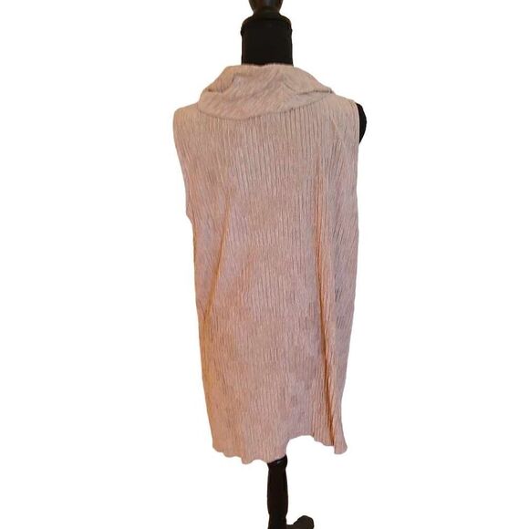 Focus Casual Life Sleeveless Cowl Neck Tunic Blouse Size M - Picture 2 of 9